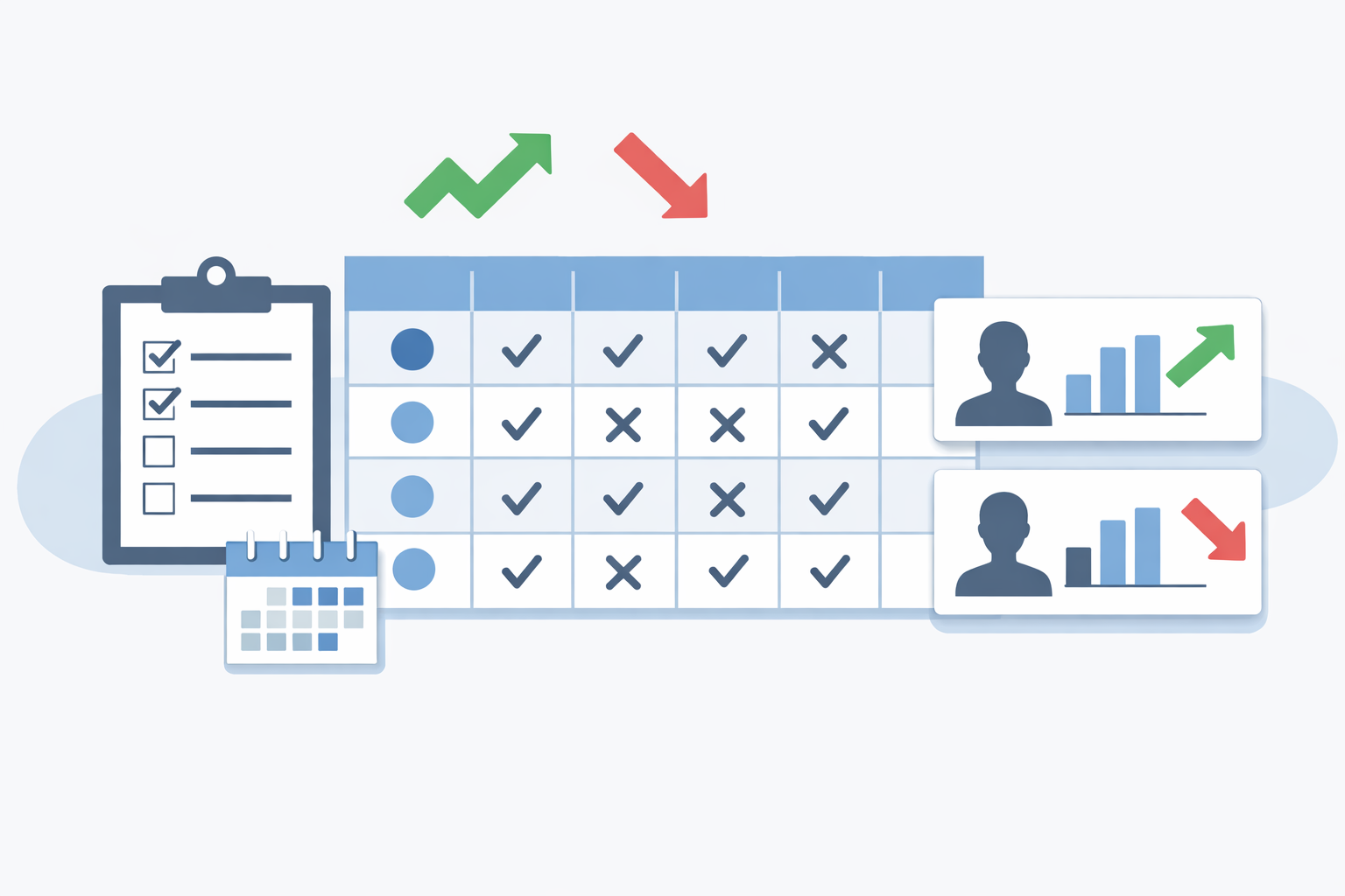 SaaS チーム向け競合監視テンプレートのイメージ