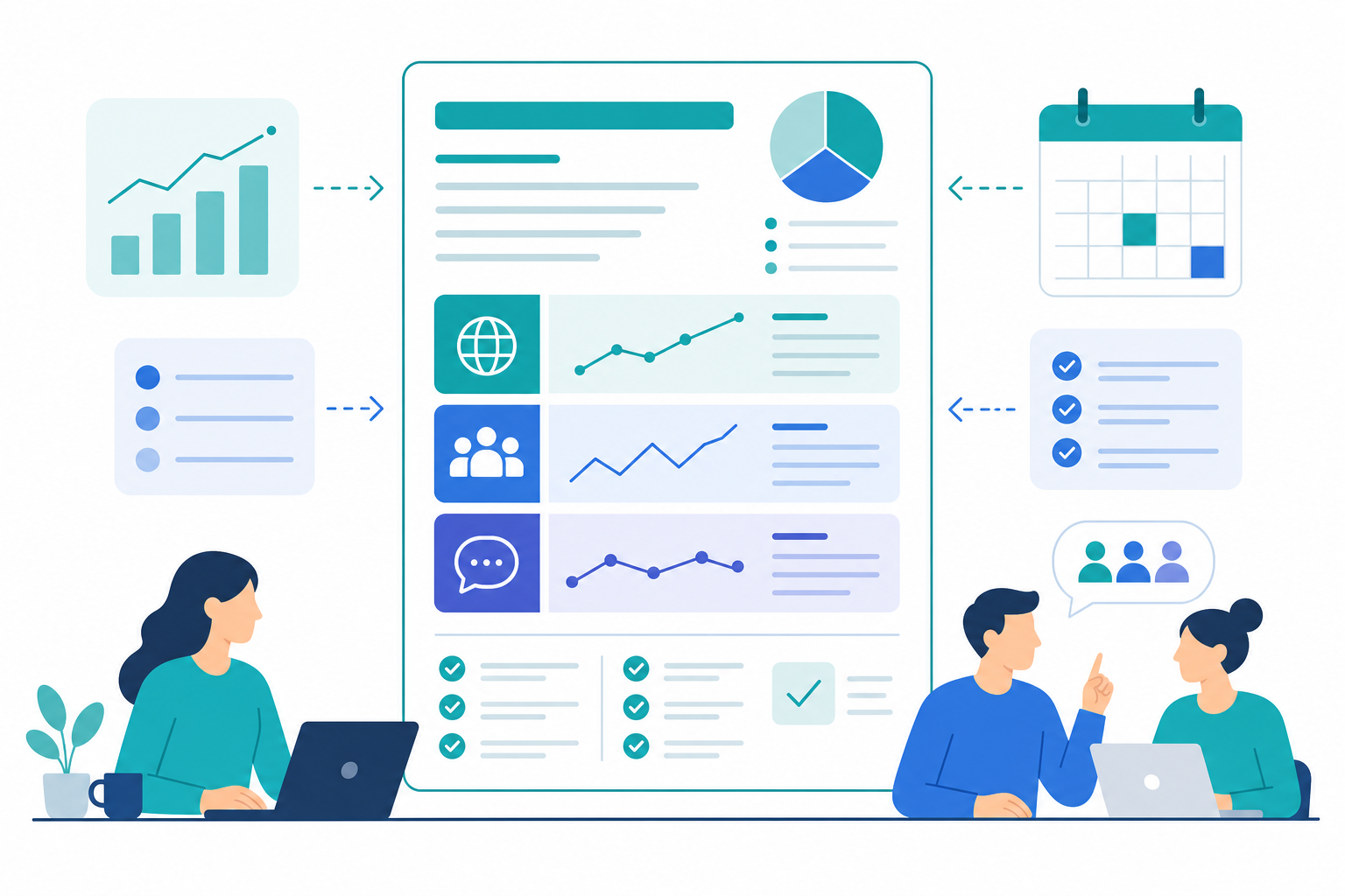 Weekly intelligence brief template for a small SaaS team